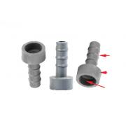 Nối ống nước 16-21 lỗ cắm 6 ly PVC N16-21-6ly