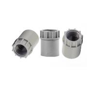 Nối ống nước 27mm ren trong 27mm PVC N27-RT27