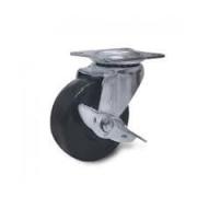 Bánh xe cao su xoay có thắng Ethos 174 ROA 065 P42
